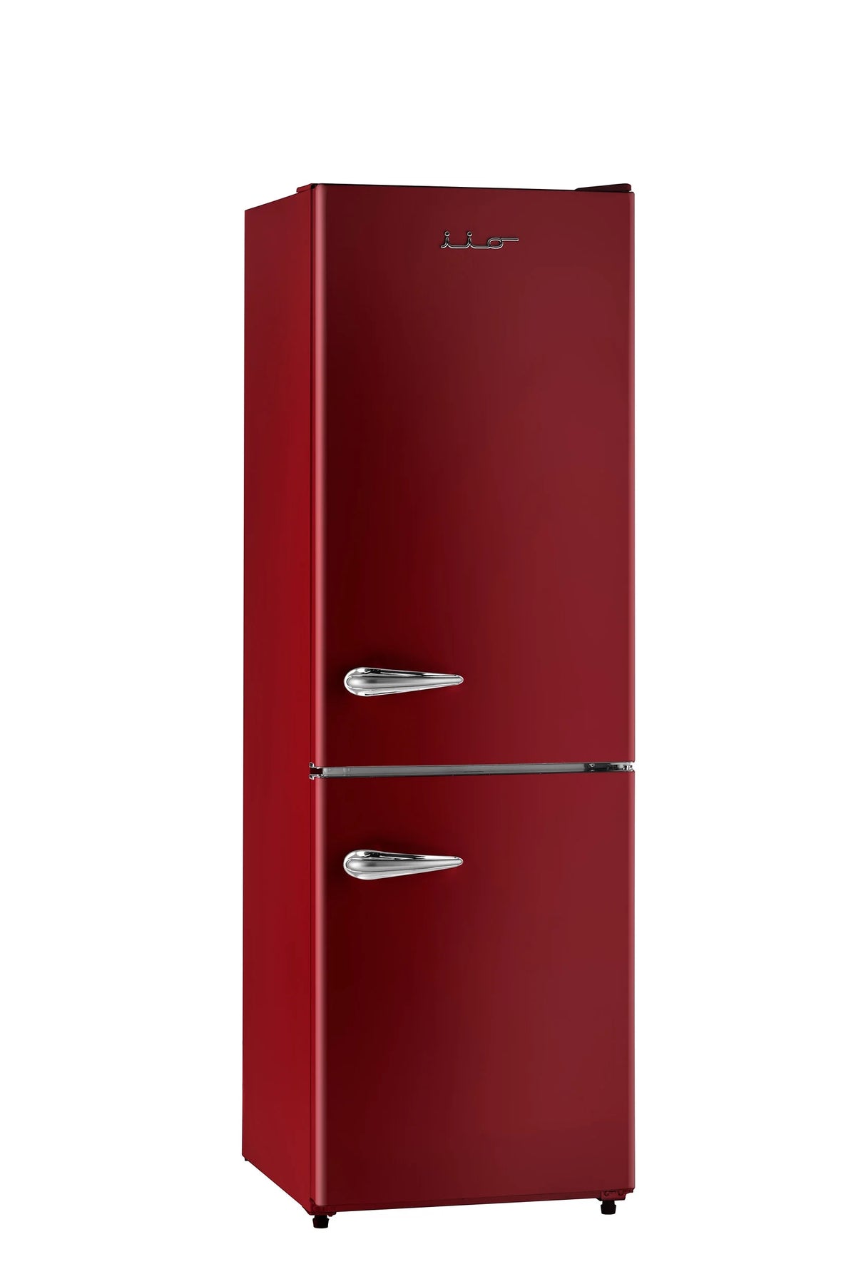 Wine Red 11 Cu Ft Bottom Freezer Retro Refrigerator F25024