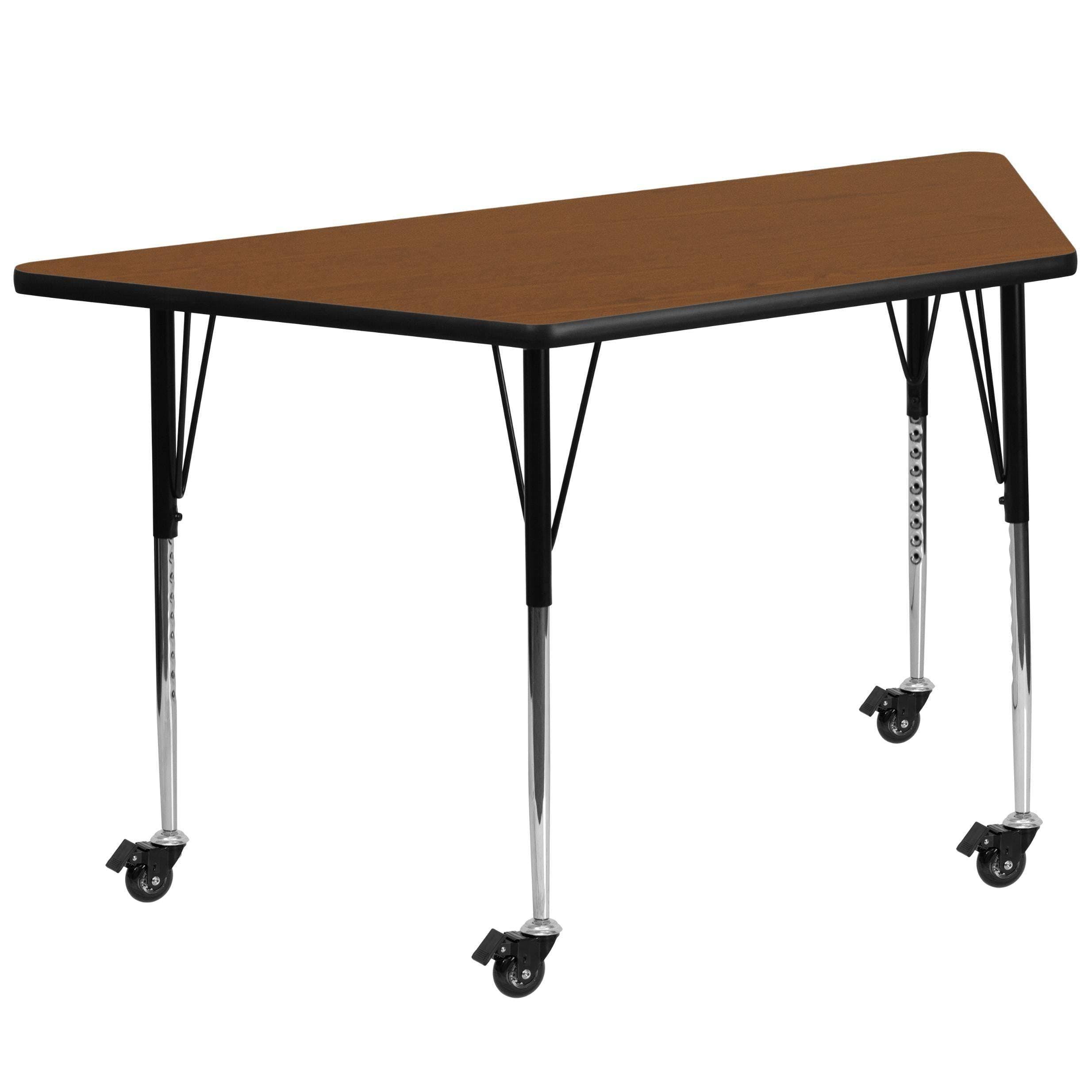 Grey Trapezoid Activity Table D56664