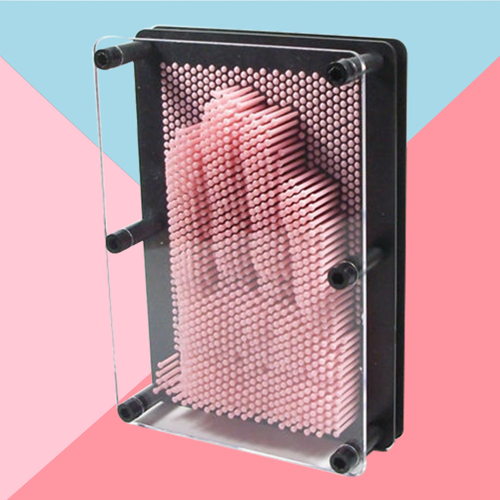 Medium Size Pink 3-Dimensional Pin Art Board Toy O536671