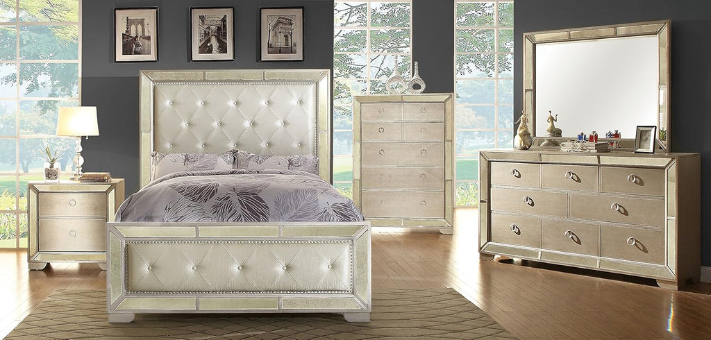 Silver Night Stand V50665