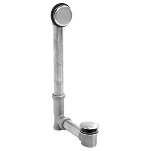 Polished Brass Bath Waste and Overflow Drain W7224