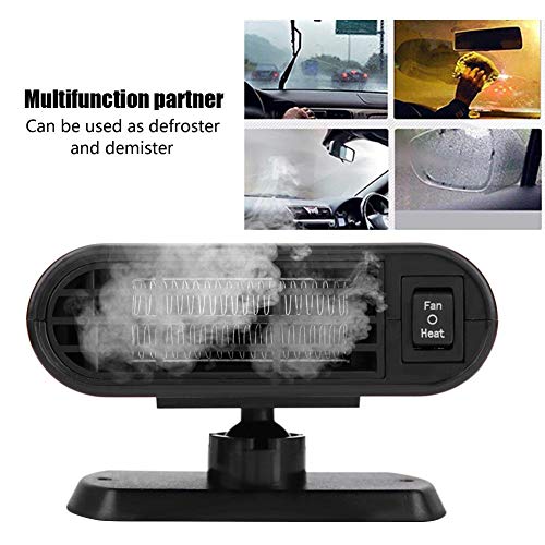12V Car Portable Electric Window Defroster (Grey) H209
