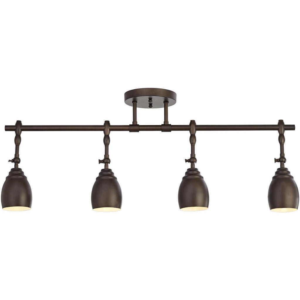 Oiled Rubbed Bronze 4-Light Track Fixture Q587