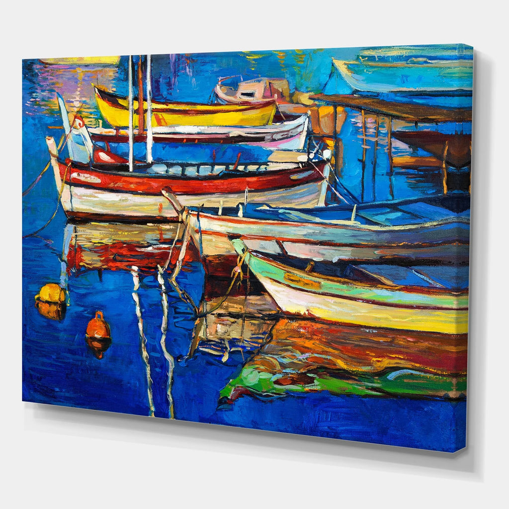 Nautical & Coastal Canvas Wall Art Print 12 in. wide x 8 in. high V2889