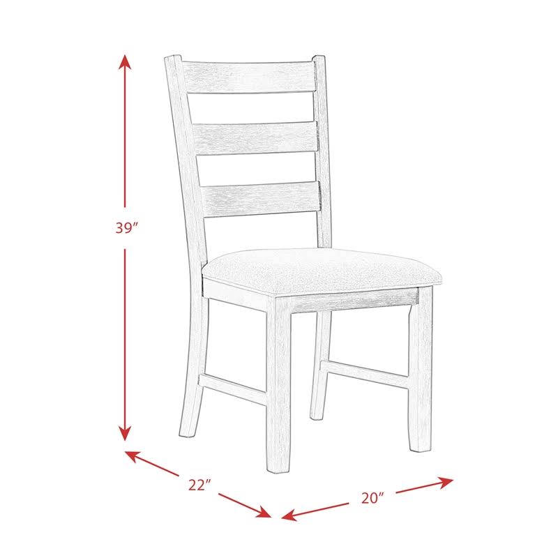 Brown 6pc Dining Set U2381
