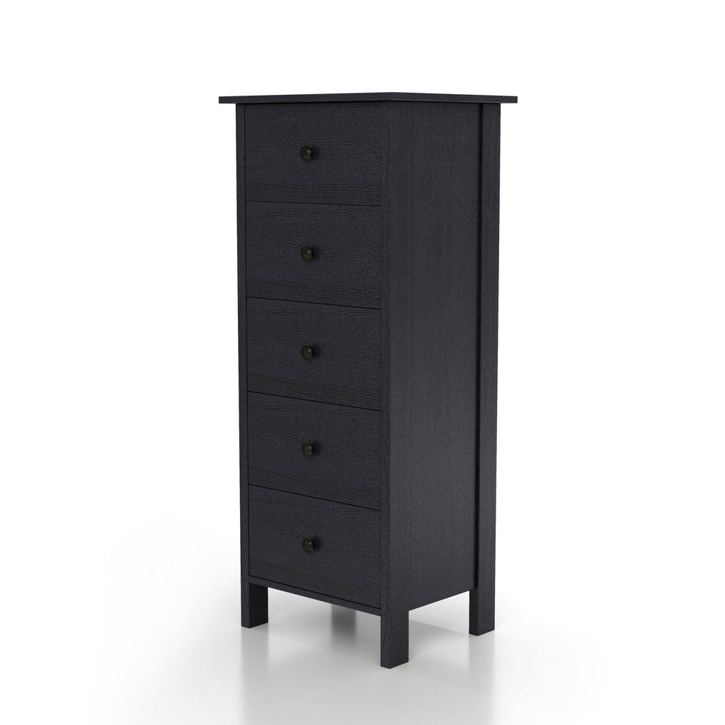 White 5-Drawer Chest J177