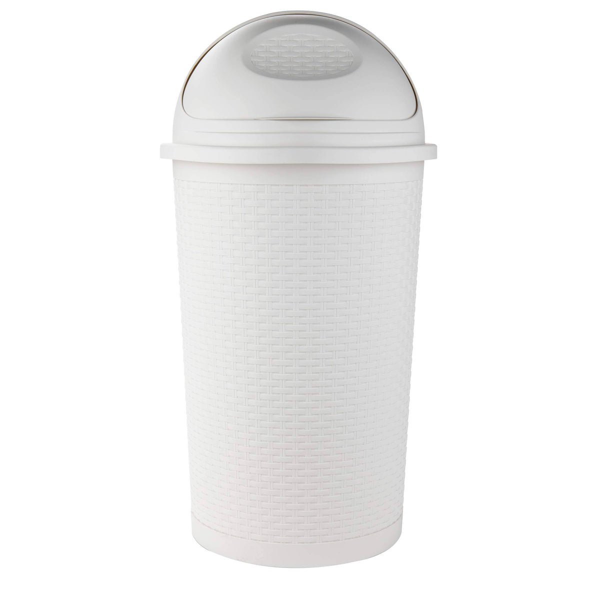 Rattan 55-Liter Trash Can with Lid R910367