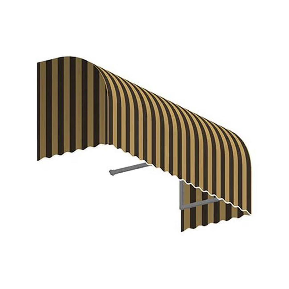 Brown & Tan Window & Entry Awning - 31 x 24 in. C539347