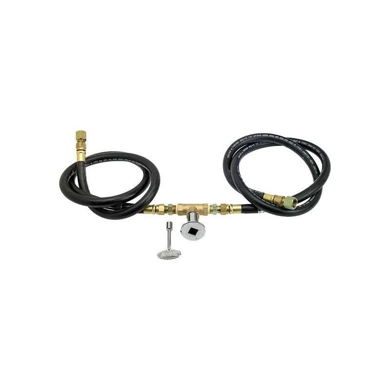 30x22 Square Flat Pan with Spark Ignition Kit Natural GAS I6910