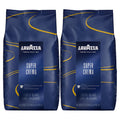 2 Pack Lavazza Super Crema Whole Bean Coffee Blend, Medium Espresso Roast, 35.2 Ounce Bag K1289