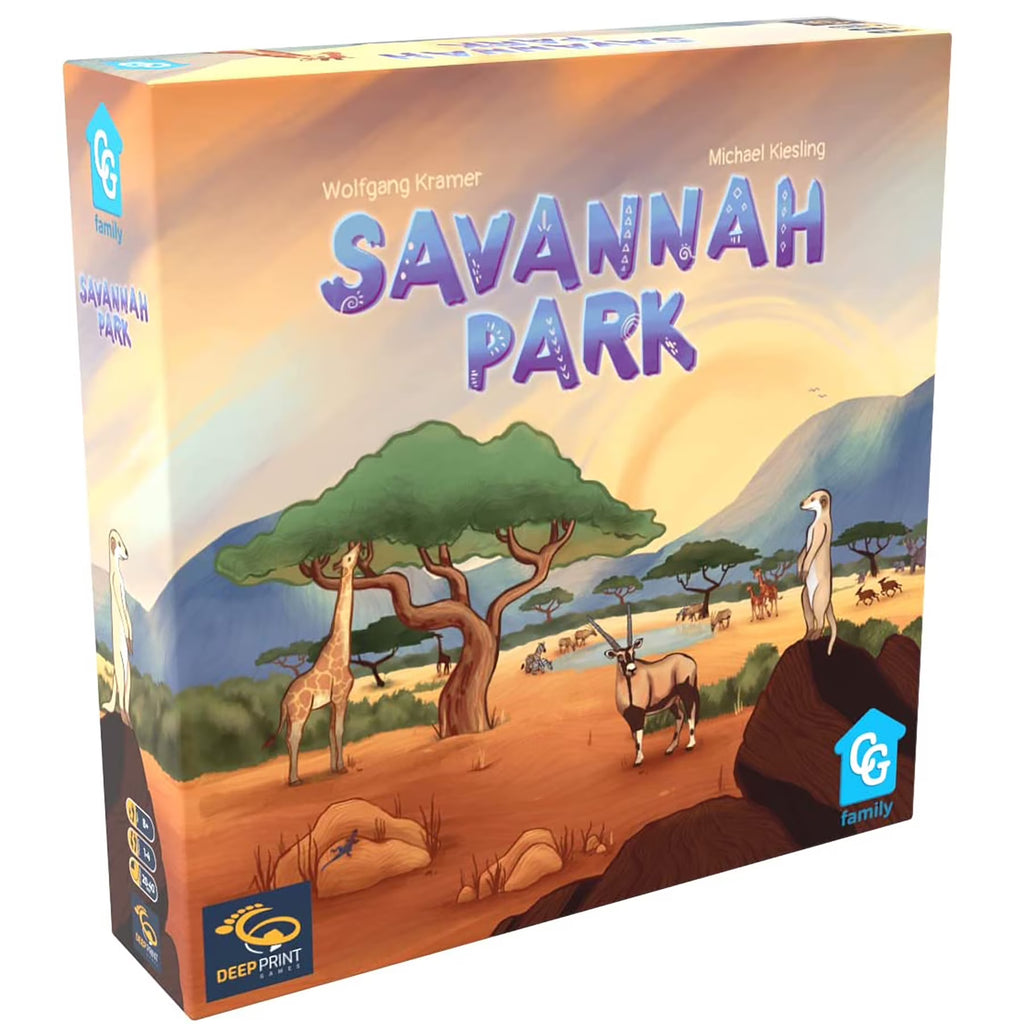 Savannah Park Family Strategy Board Game N423