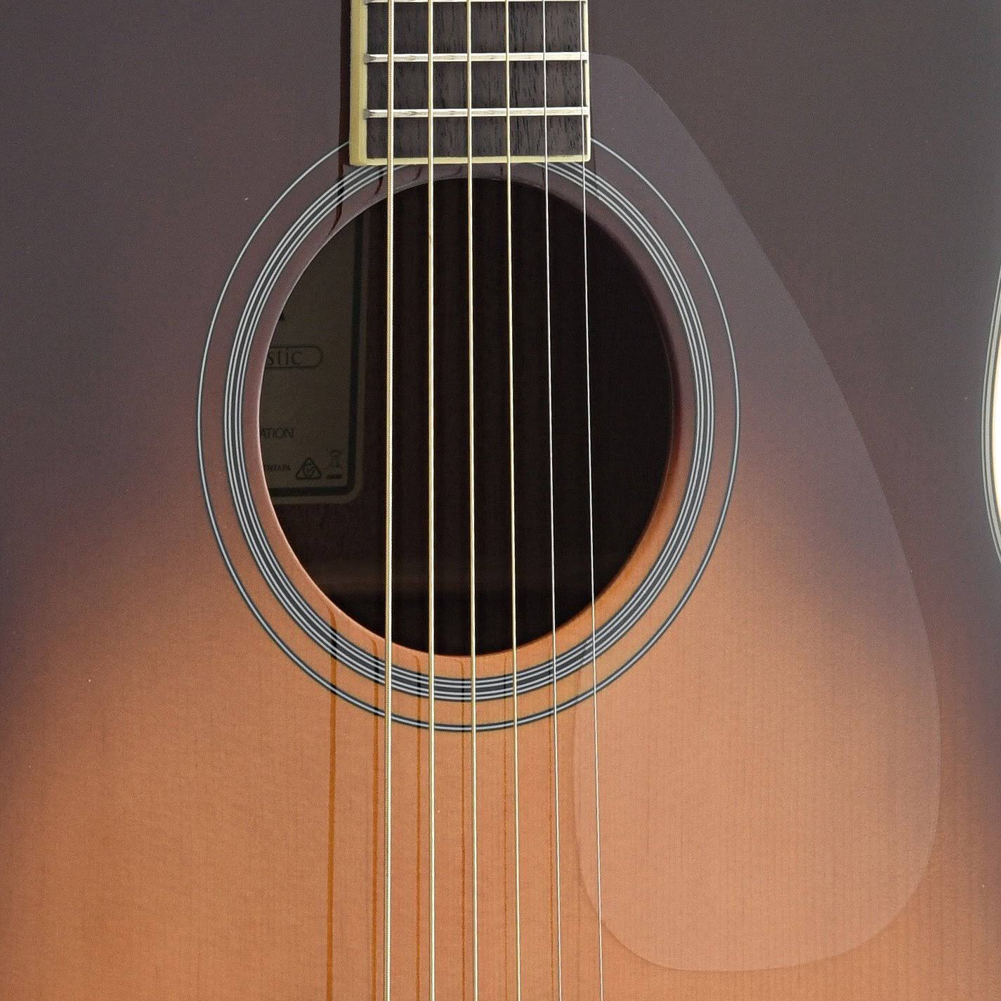 Brown Sunburst Acoustic Guitar H357