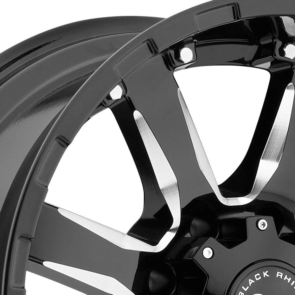 20x9 5x150 +12mm Black/Milled Wheel Rim T55811