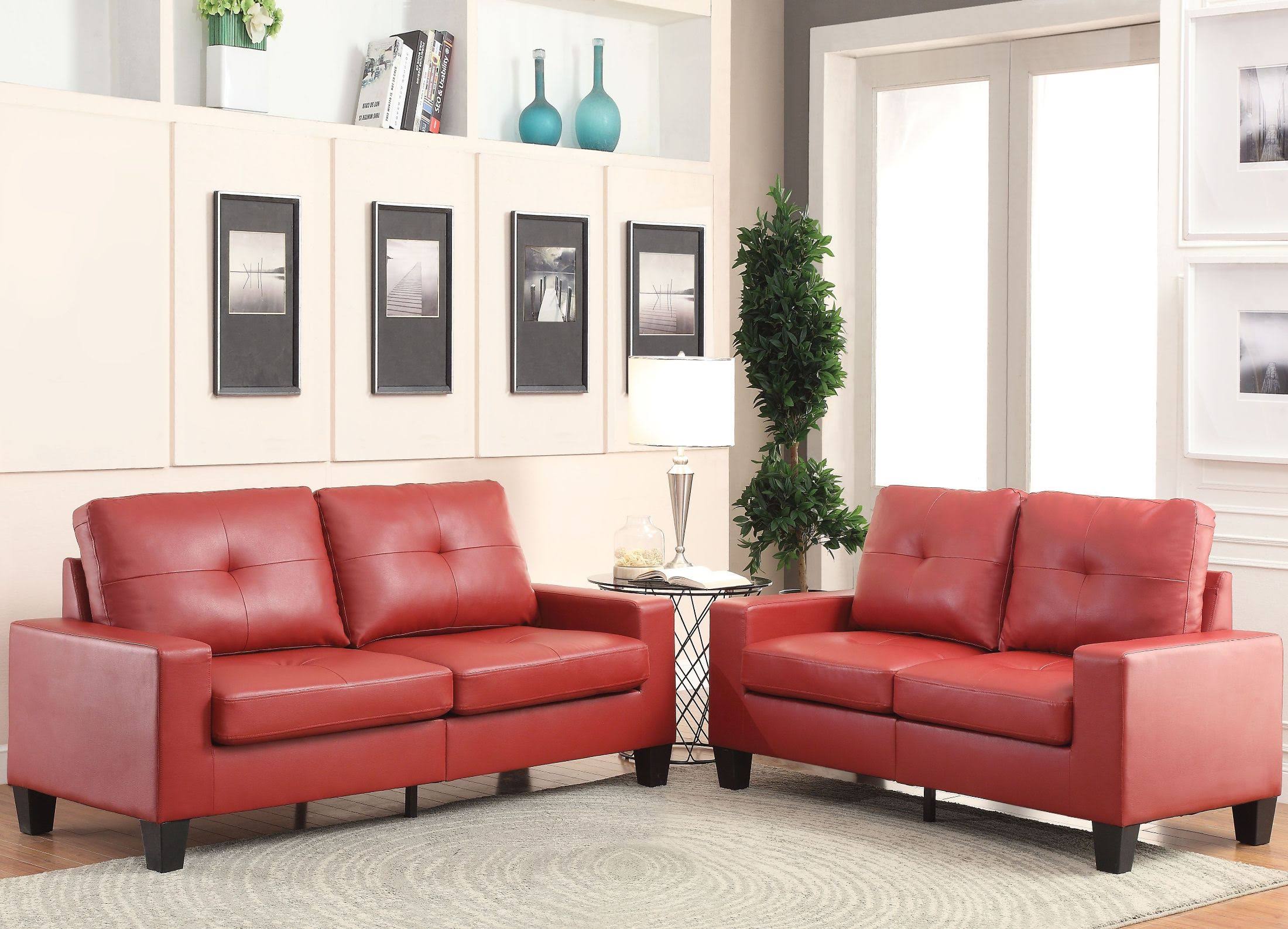Red Sofa J6360