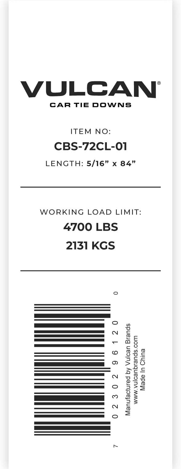 Towing Chain Bridle with Universal RTJ Clusters, Grade 70, 84 Inch, 4,700 Pound Safe Working Load P300606