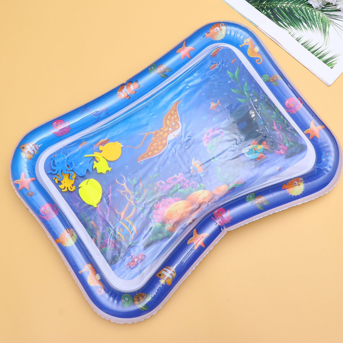 Inflatable Crawling Cushion Water Play Mat (Blue) Y978