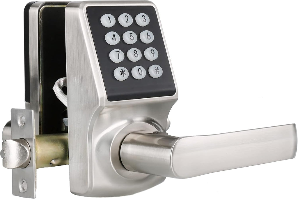 Keyless Entry Electronic Keypad Door Lock with Handle Q620958
