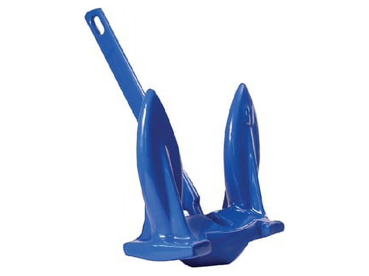 Navy Anchor Weight 15 lbs Vinyl Coated Finish Black R85464