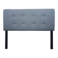 Queen Bay Blue Tufted Headboard Y5184