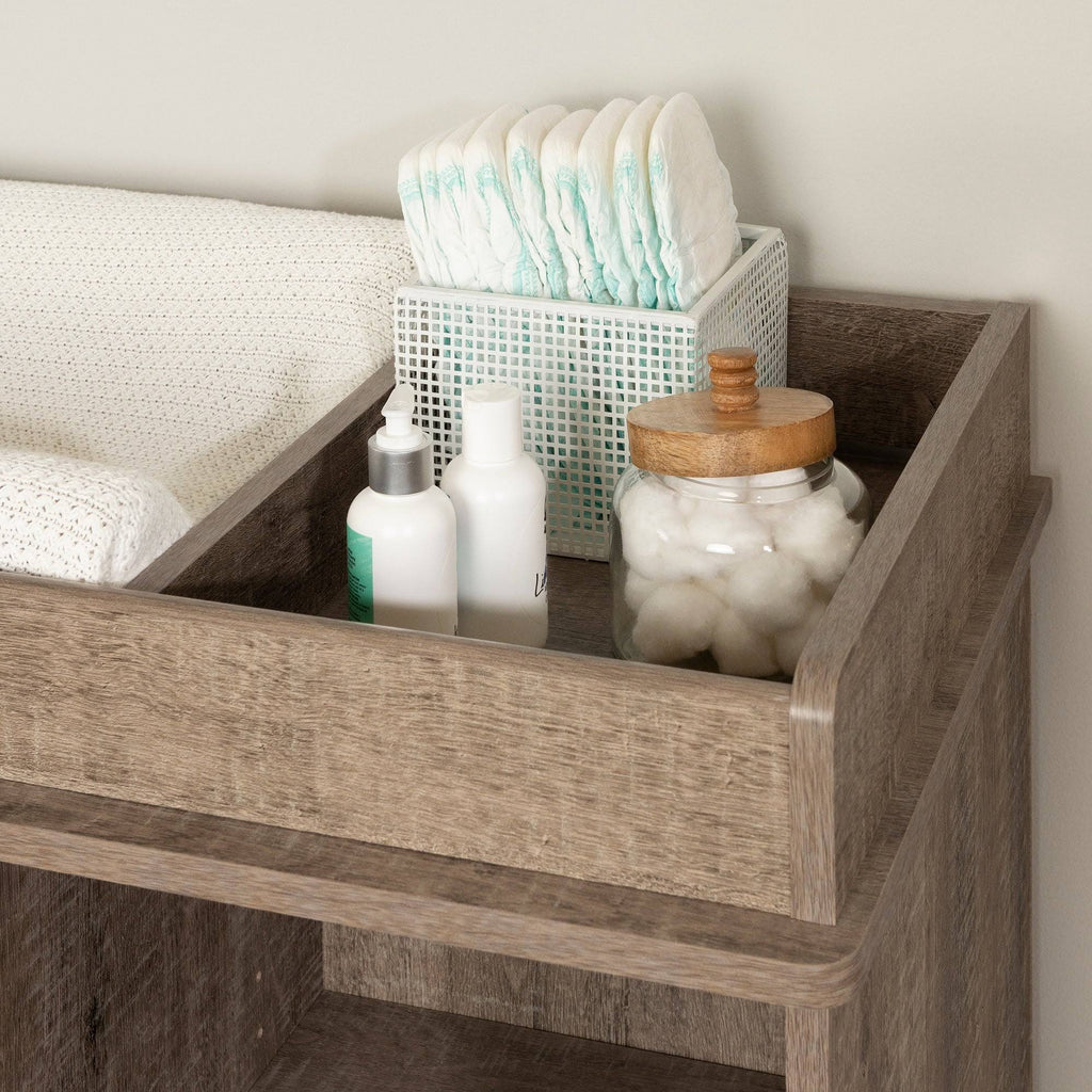 Weathered Oak Changing Table A26397