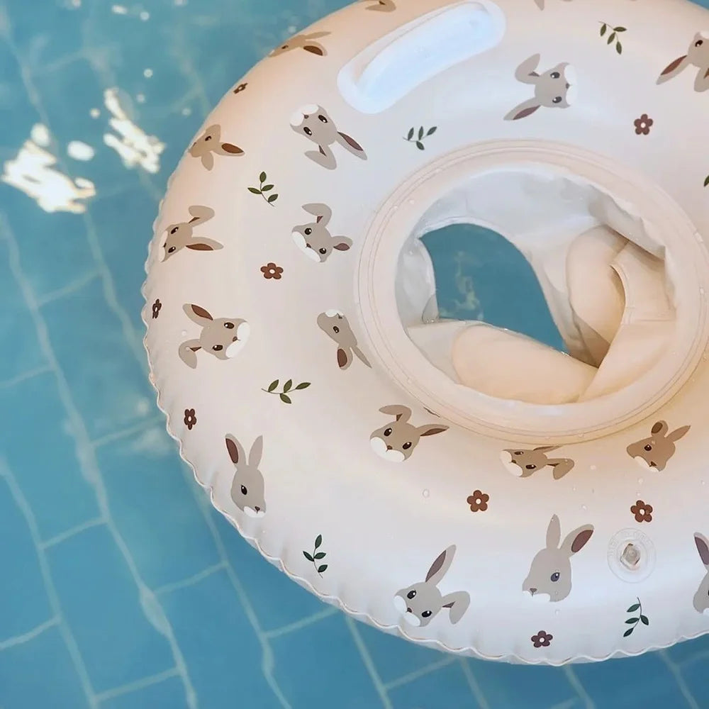 Inflatable Baby Pool Float with Double Handle F46347