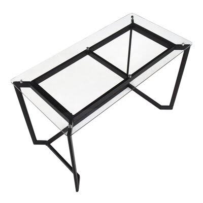 Black Glass Desk Q595739