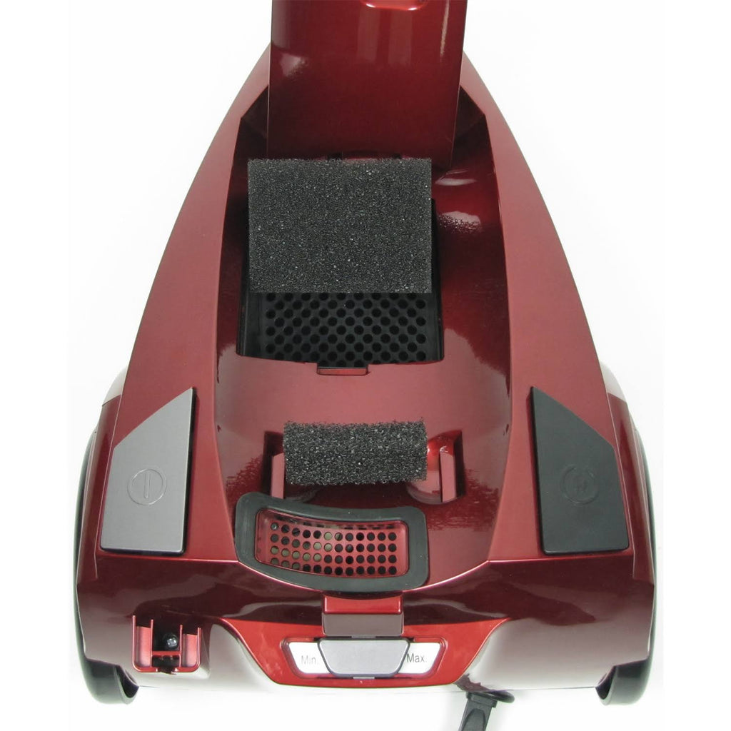Red Bagless HEPA Canister Vacuum S80814