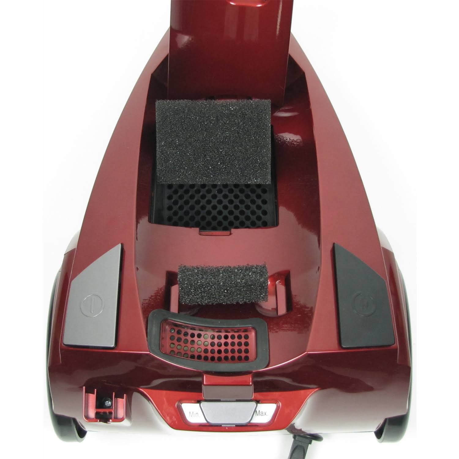 Red Bagless HEPA Canister Vacuum S80814