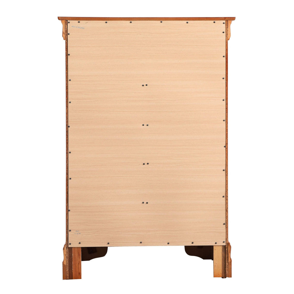 Cappuccino 5 Drawer Chest F871595