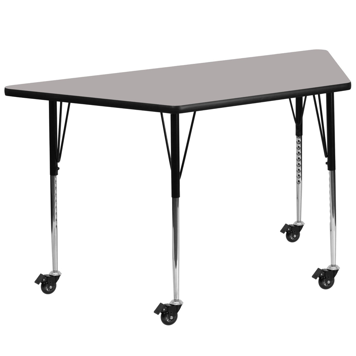 Grey Trapezoid Activity Table D56664