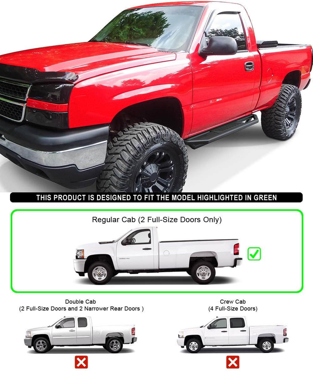 6.5in Aluminum Running Boards R518748