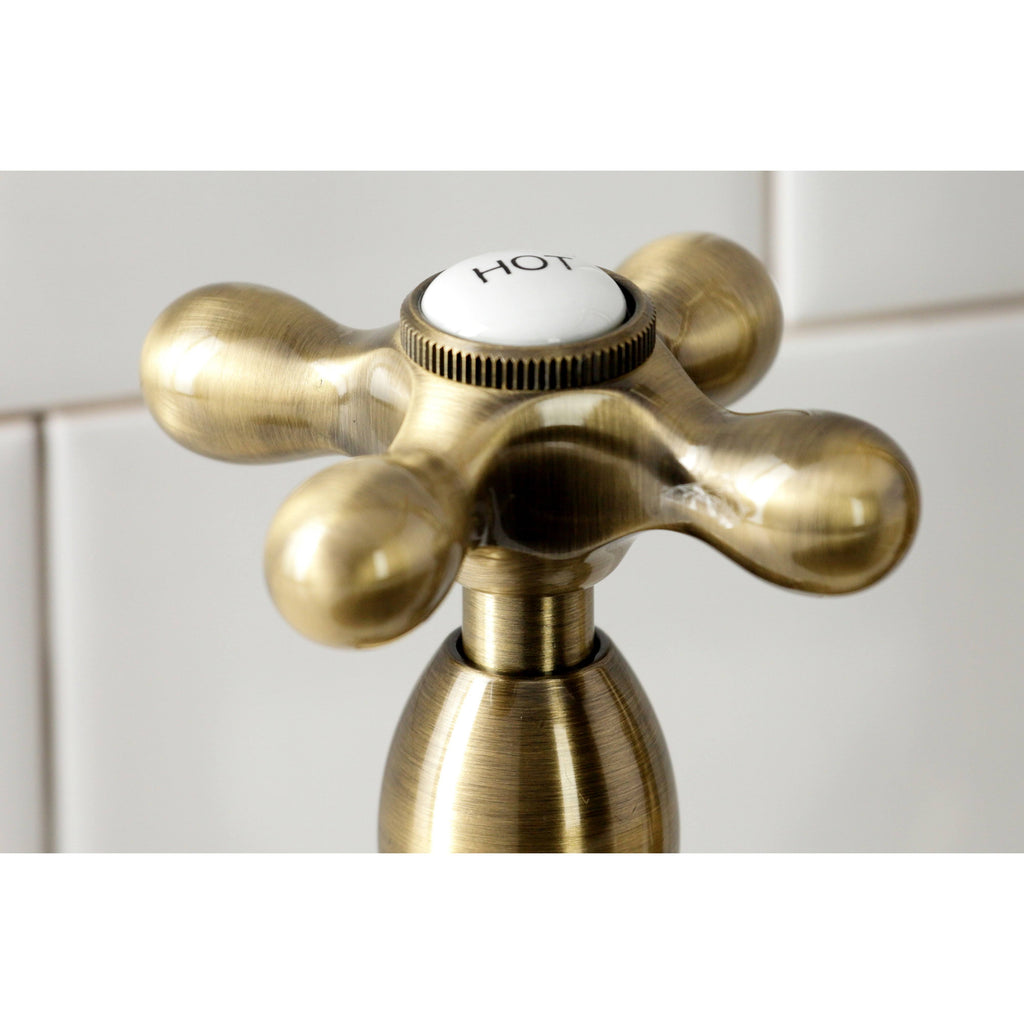 Polished Chrome Kitchen Bridge Faucet with Brass Sprayer C49251