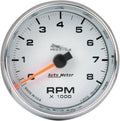 2 5/8in. White Face Electronic Tachometer P8417