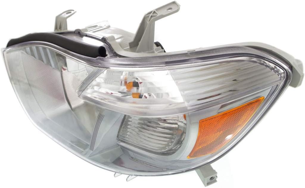 Driver Side Headlight Assembly for Toyota Highlander 2010 Sport Model W1607