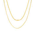 14k Yellow Gold Solid Franco Chain Necklace 16" - 30" S483591