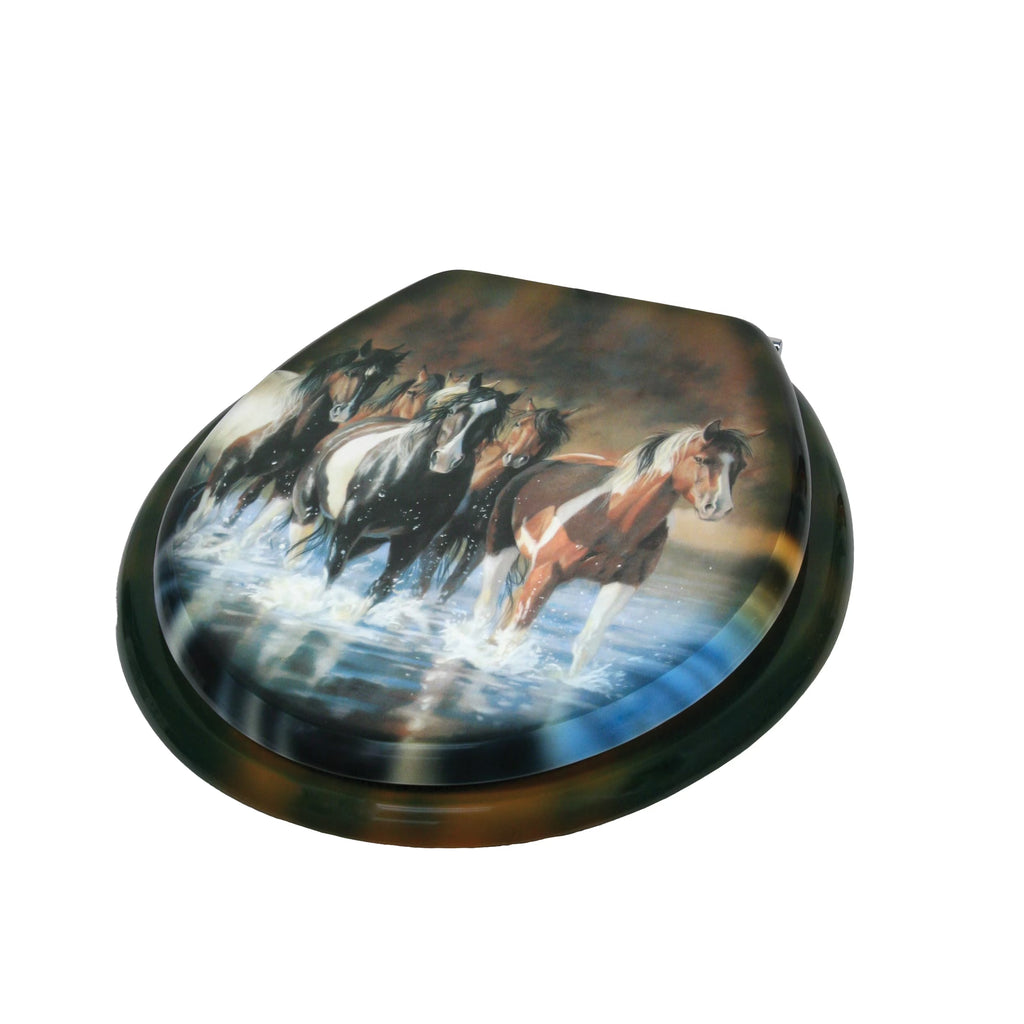 Horse Toilet Seat T6493