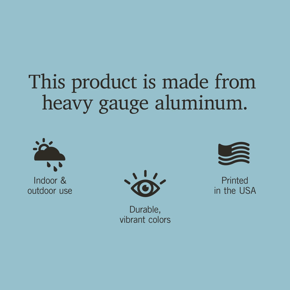 12x18 Aluminum Metal Sign Decor T895660
