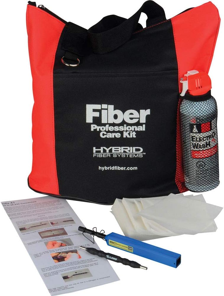 Fiber Optic Cleaning Kit for SMPTE 311M Hybrid Connectors F57104
