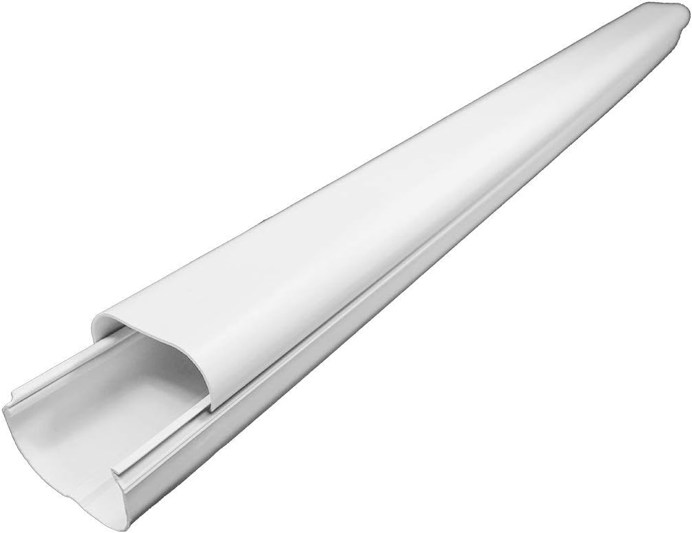 Decorative PVC Wide Line Cover Kit for Mini Split Air Conditioners and Heat Pumps R59098