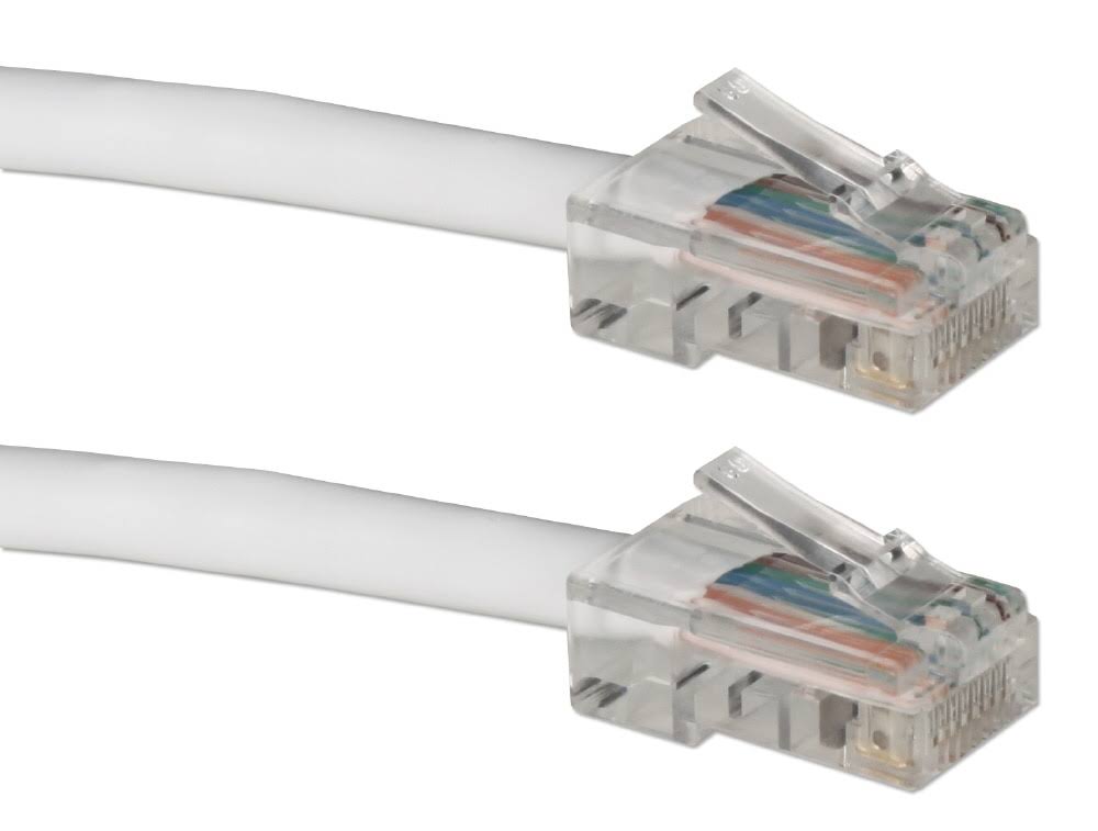 White 100 ft Cat5e Patch Cord S948637