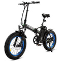 500 W Electric Bike 20" Fat Tire Folding Electric Bicycle 36 V 12.5 AH Removable Battery O987