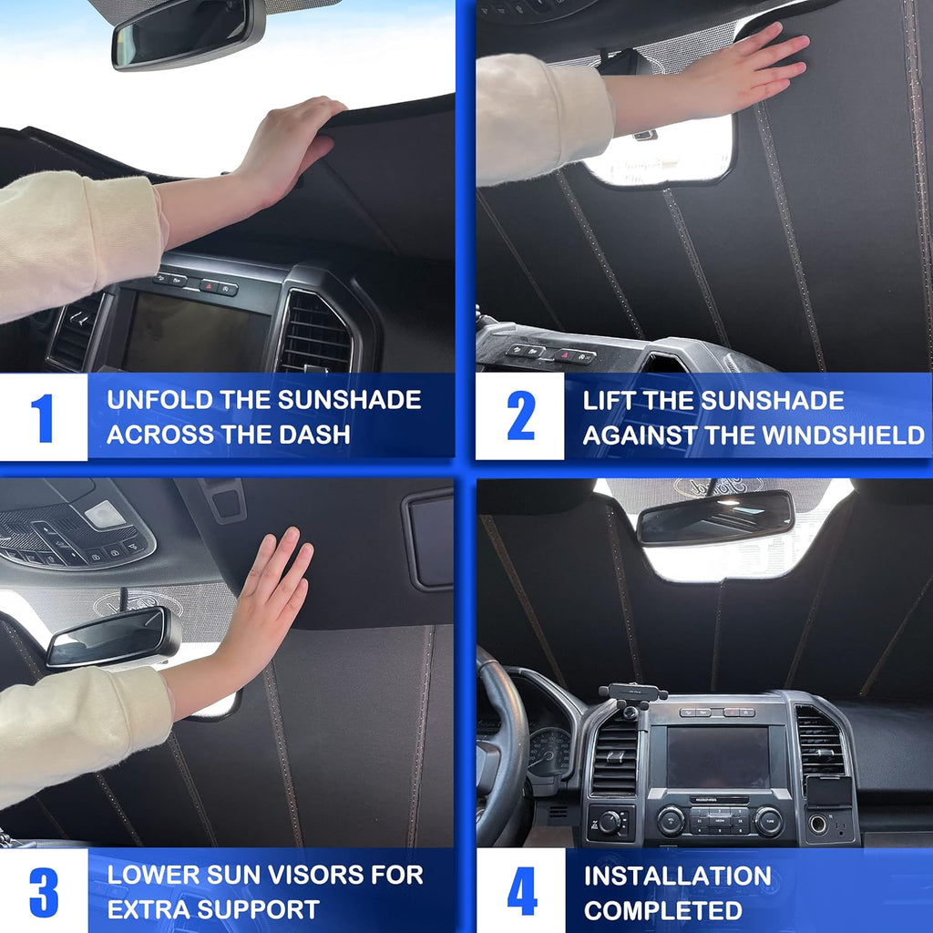 Windshield Sun Shade Pack of 2 L618