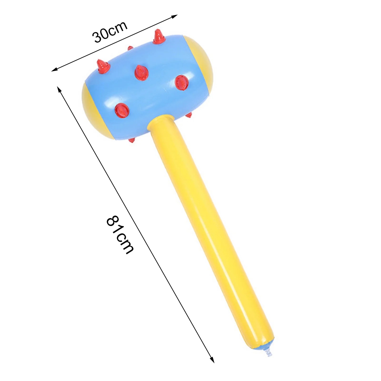 Inflatable PVC Wolf Teeth Hammer Toy S265258