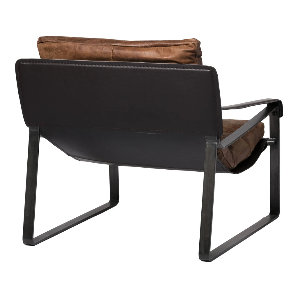 Brown Leather Club Chair P84597