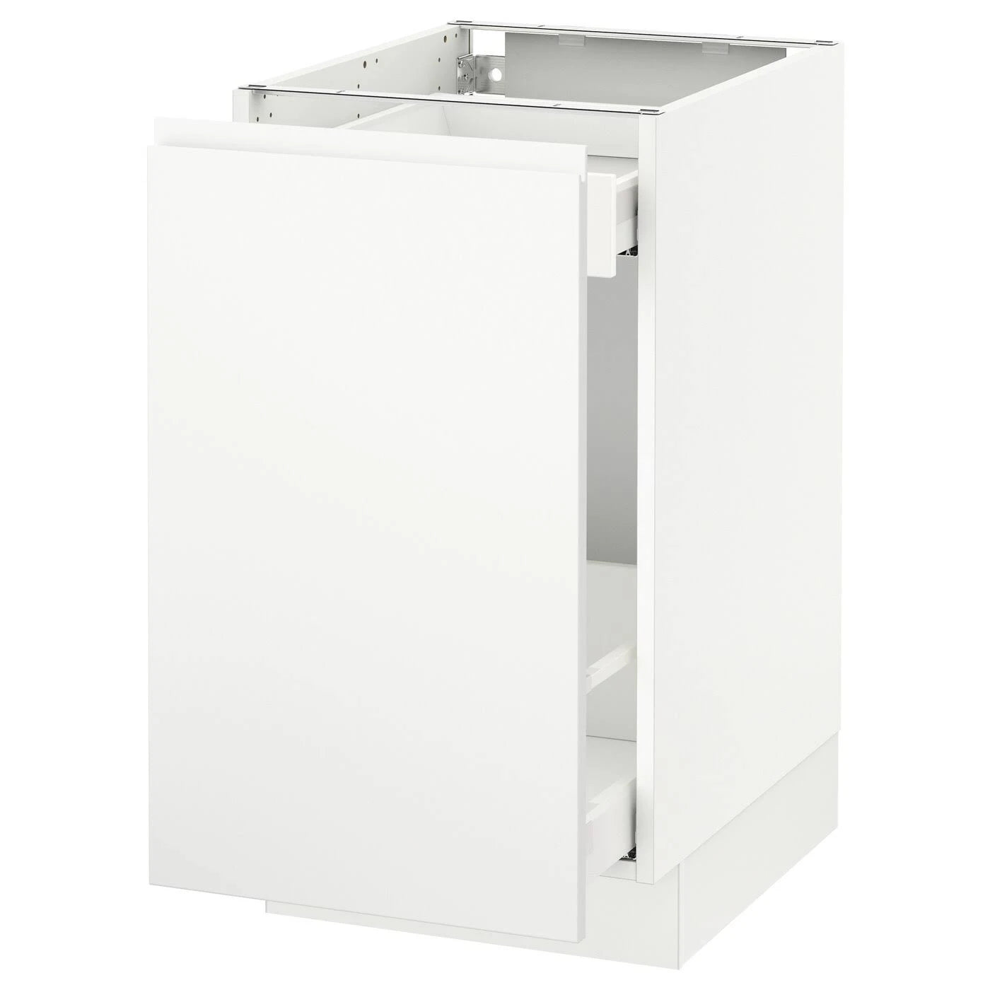 White Base Cabinet with 1 Door C3183