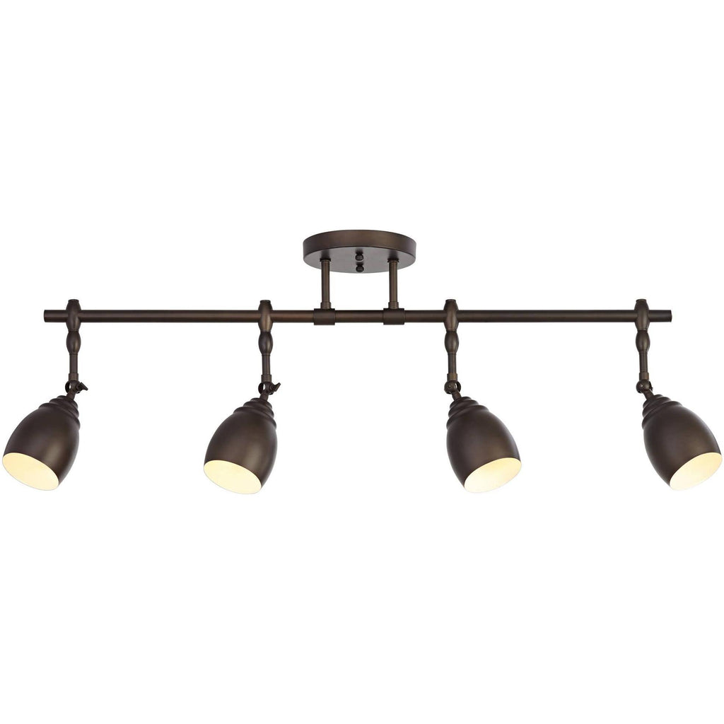 Oiled Rubbed Bronze 4-Light Track Fixture Q587