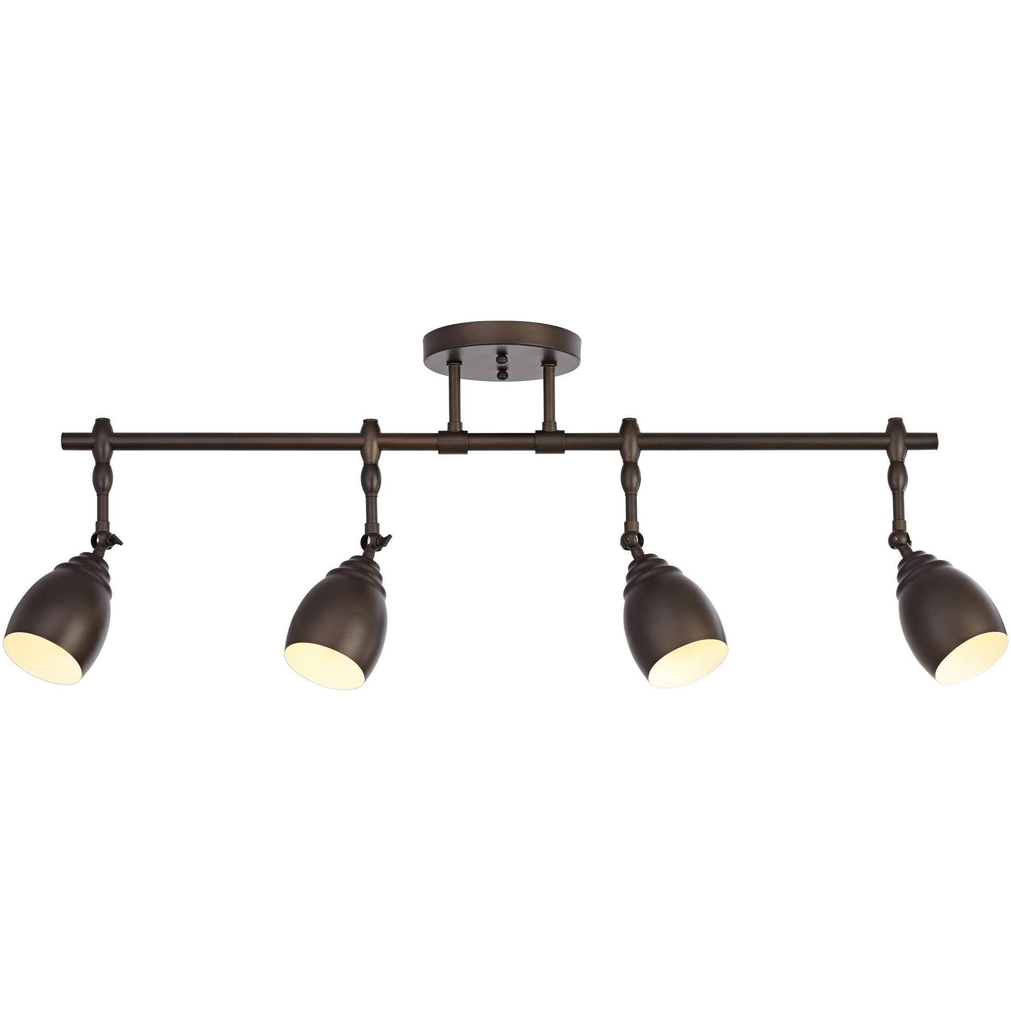 Oiled Rubbed Bronze 4-Light Track Fixture Q587