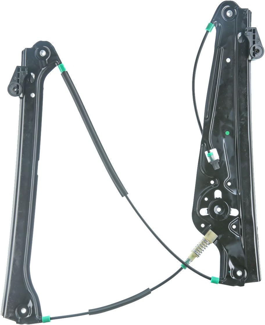 Power Window Regulator without Motor Front Right Passenger Side Pack of 2 L843990