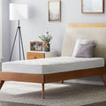 6 inch Innerspring Coil Mattress, Twin, White C264379