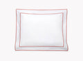 Standard Cotton Percale Sham in Chinese Red Y15495